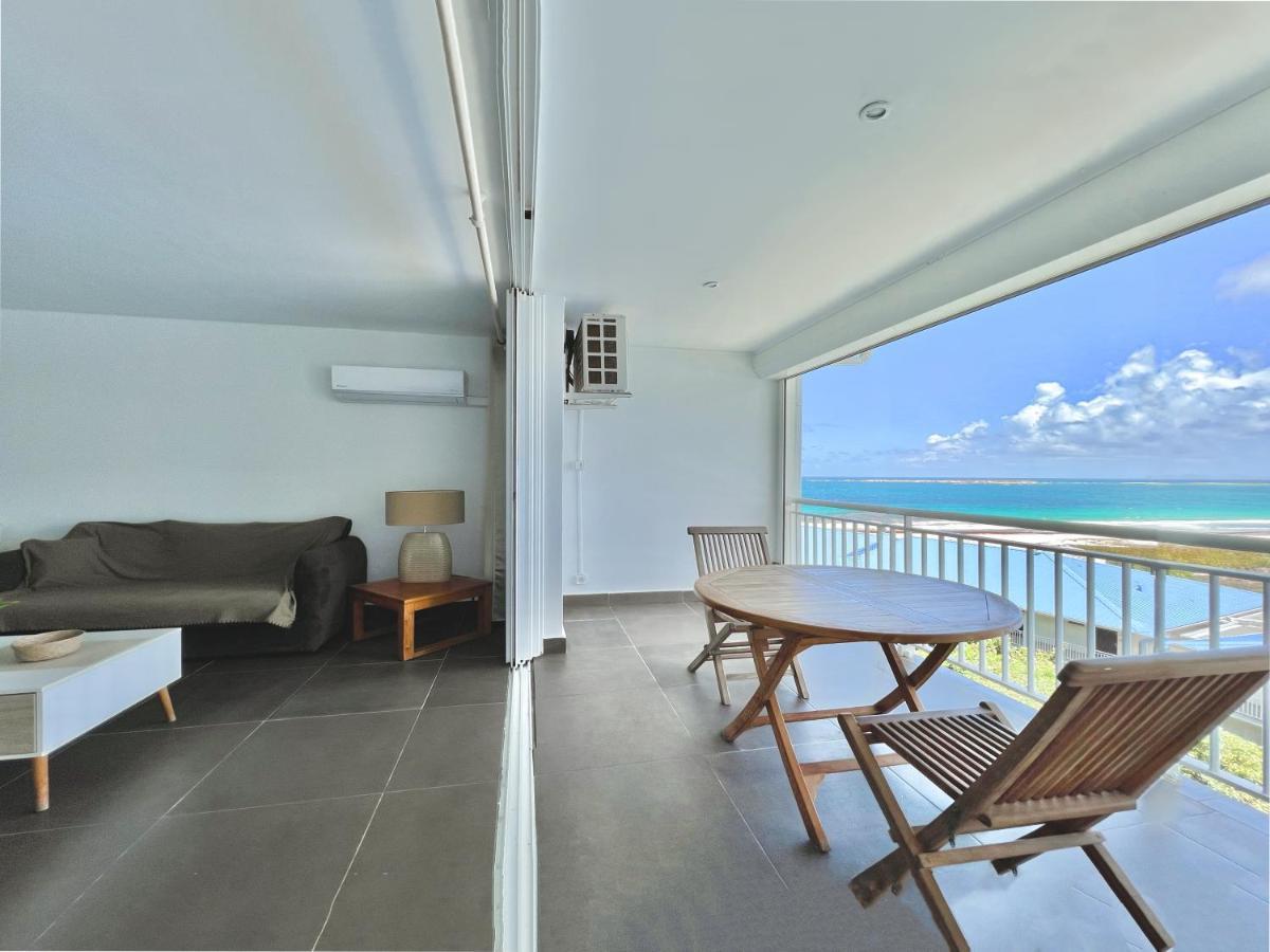 Top Floor Unit 520 Ft2 - 48 M2 With Stunning Dominant View On Ocean, St Barth, Orient Bay Cul de Sac Exterior photo