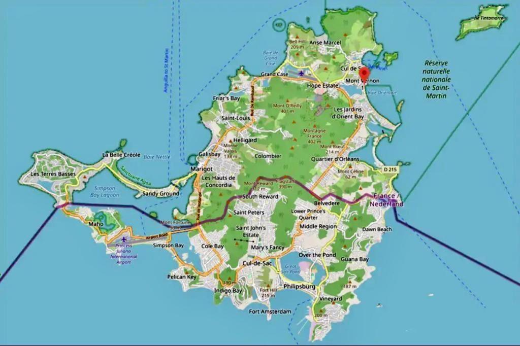 Top Floor Unit 520 Ft2 - 48 M2 With Stunning Dominant View On Ocean, St Barth, Orient Bay Cul de Sac Exterior photo