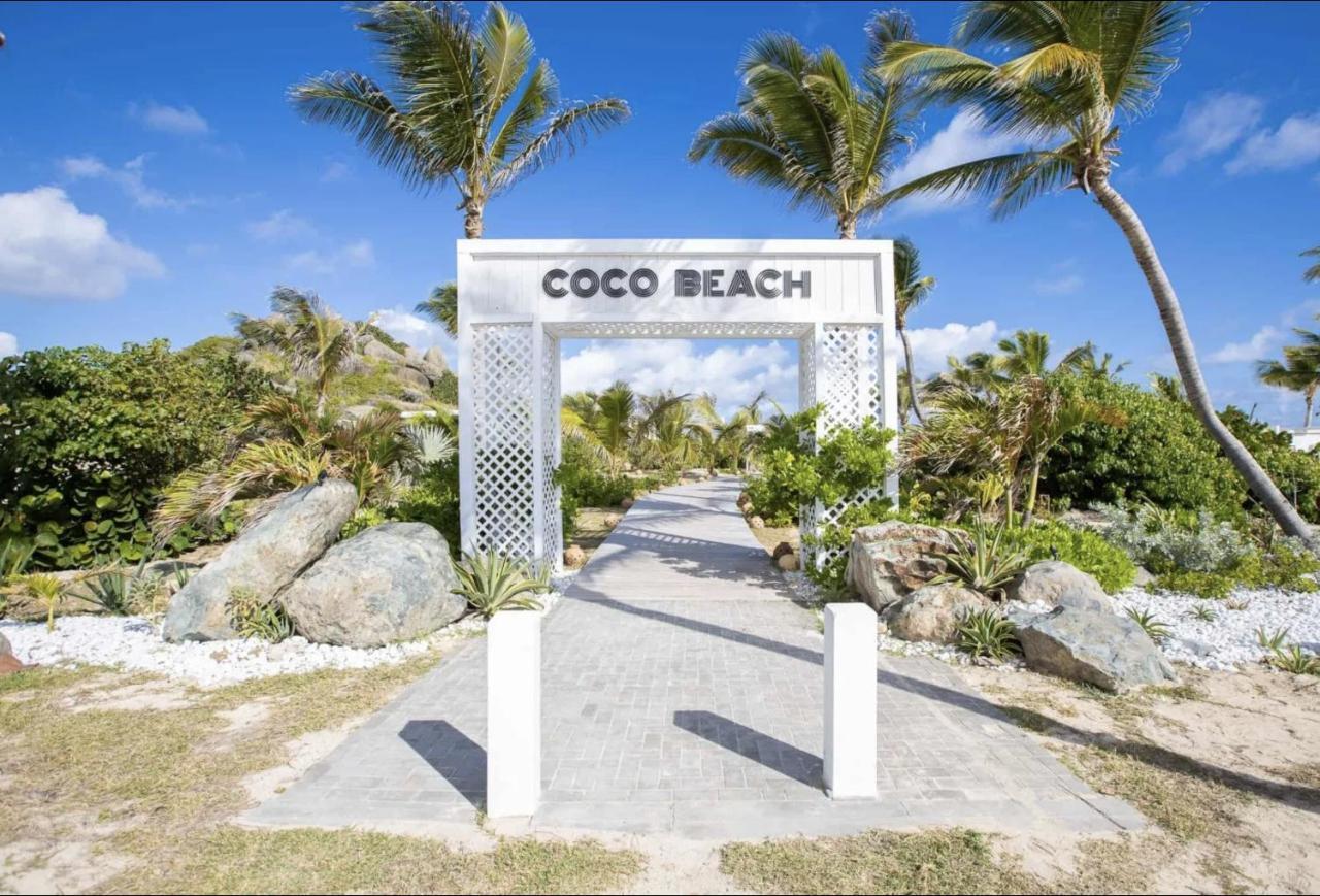 Top Floor Unit 520 Ft2 - 48 M2 With Stunning Dominant View On Ocean, St Barth, Orient Bay Cul de Sac Exterior photo