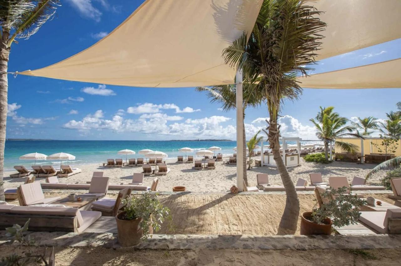Top Floor Unit 520 Ft2 - 48 M2 With Stunning Dominant View On Ocean, St Barth, Orient Bay Cul de Sac Exterior photo