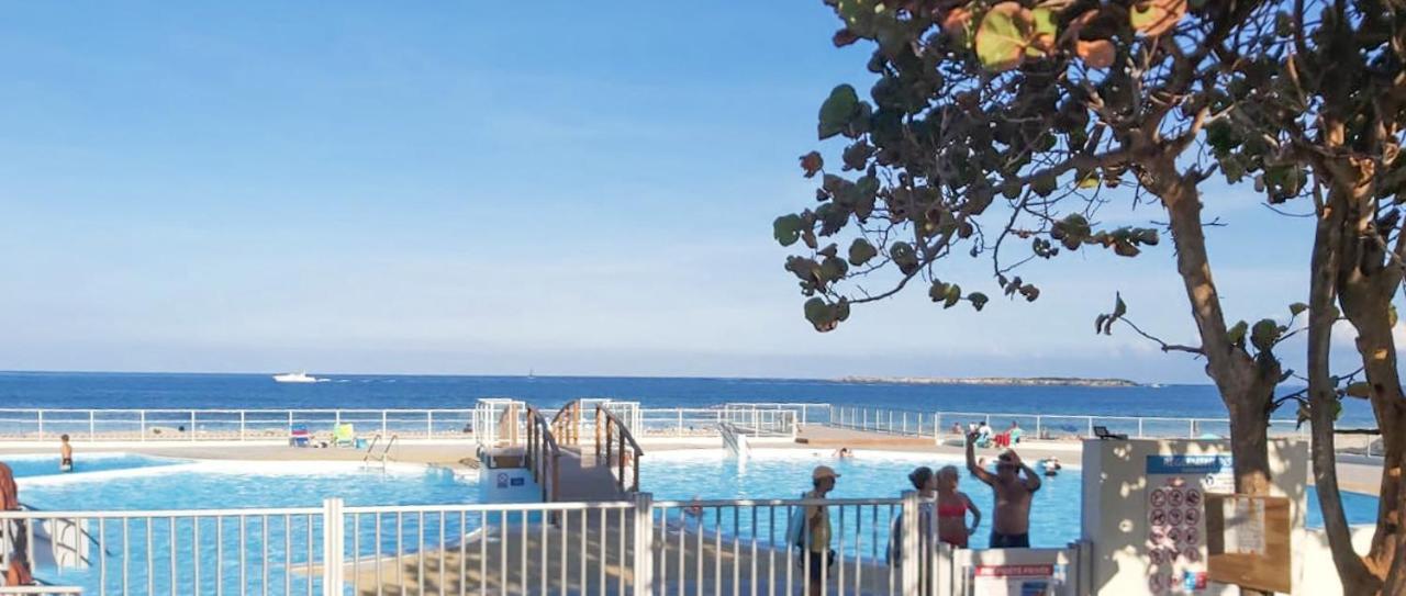 Top Floor Unit 520 Ft2 - 48 M2 With Stunning Dominant View On Ocean, St Barth, Orient Bay Cul de Sac Exterior photo