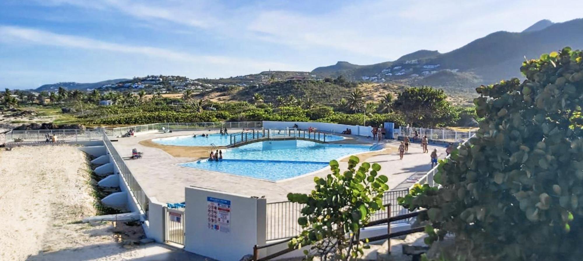 Top Floor Unit 520 Ft2 - 48 M2 With Stunning Dominant View On Ocean, St Barth, Orient Bay Cul de Sac Exterior photo